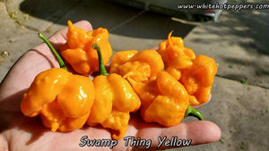 Swamp Thing Yellow - Pepper Seeds - White Hot Peppers